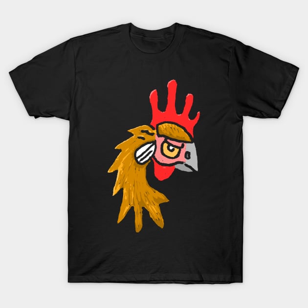 Chicken T-Shirt by Nikokosmos